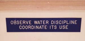 water discipline