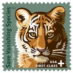 tiger stamp